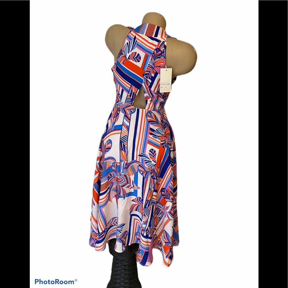 Anthropologie Foxiedox Keyhole Halter Dress NWT - Picture 2 of 2